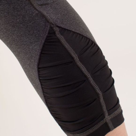 Lululemon Embrace Crop Heathered Deep Coal… - Picture 4 of 11